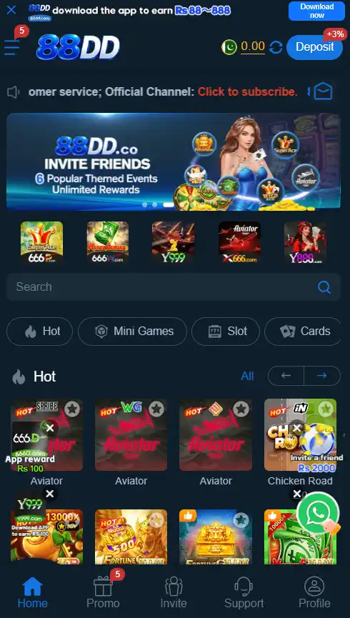88D GAME HOME