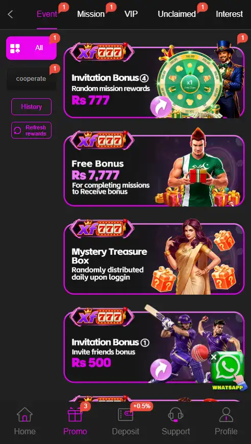 XF777 GAME
