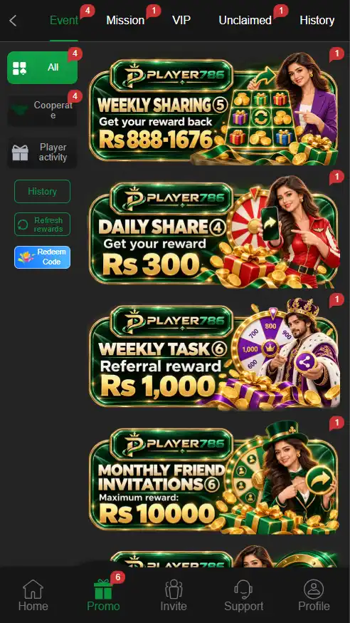 PLAYER786 GAME